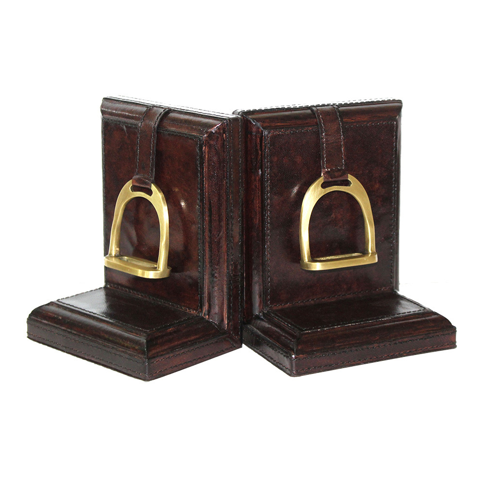 Leather Book Ends